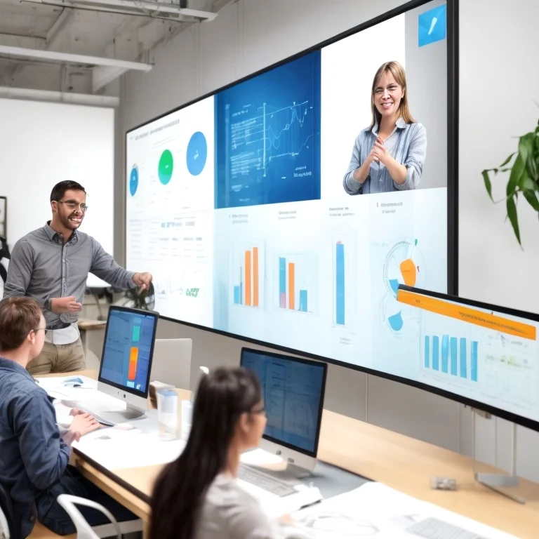 People working on AI tools